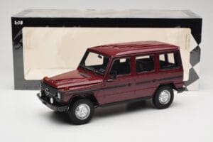 Mercedes G-Class W460 LWB ダークレッド Minichamps 1:18 155038102 メタル - 画像 6/6