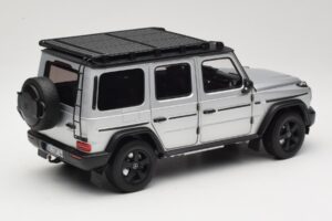 Mercedes G-Class W463 Iridium Silver Norev 1:18 183030 メタル - 画像 3/8