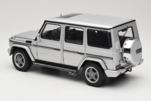 Mercedes G55 AMG W463 シルバー AUTOart 1:18 76247 メタル - 画像 7/8