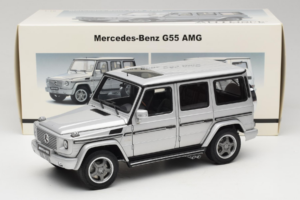 Mercedes G55 AMG W463 シルバー AUTOart 1:18 76247 メタル - 画像 8/8