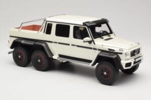 Mercedes AMG G63 6x6 W463 ホワイト GT Spirit 1:18 GT100 レジン - 画像 4/6