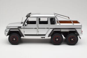 Mercedes AMG G63 W463 6x6 Iridium シルバー AUTOart 1:18 76301 コンポジット - 画像 4/8