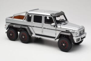 Mercedes AMG G63 W463 6x6 Iridium シルバー AUTOart 1:18 76301 コンポジット - 画像 6/8