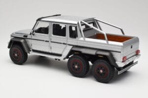 Mercedes AMG G63 W463 6x6 Iridium シルバー AUTOart 1:18 76301 コンポジット - 画像 7/8