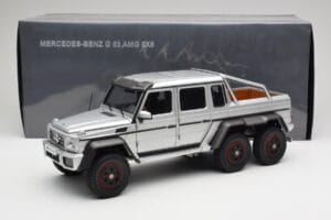 Mercedes AMG G63 W463 6x6 Iridium シルバー AUTOart 1:18 76301 コンポジット - 画像 8/8