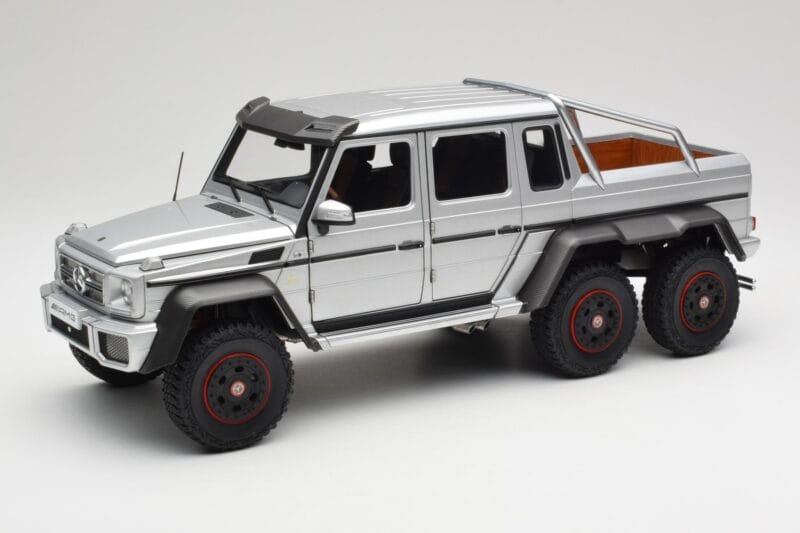 Mercedes AMG G63 W463 6x6 Iridium シルバー AUTOart 1:18 76301 コンポジット