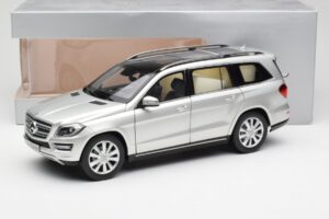 Mercedes GL-Class X166 イリジウムシルバー Metallic Norev 1:18 B66960097 メタル - 画像 8/8