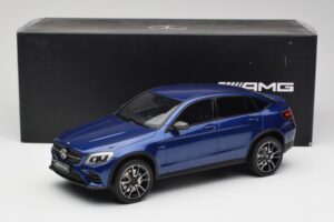 Mercedes AMG GLC 43 クーペ ブリリアントブルー GT Spirit 1:18 B66960468 レジン - 画像 6/6