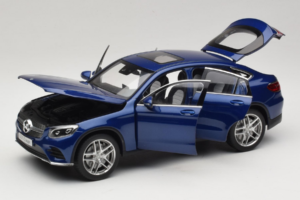 Mercedes GLC X253 Coupe ブルー iScale 1:18 B66960805 メタル - 画像 2/8