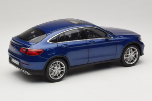 Mercedes GLC X253 Coupe ブルー iScale 1:18 B66960805 メタル - 画像 3/8