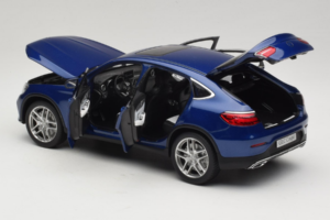 Mercedes GLC X253 Coupe ブルー iScale 1:18 B66960805 メタル - 画像 5/8