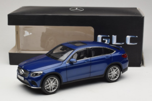Mercedes GLC X253 Coupe ブルー iScale 1:18 B66960805 メタル - 画像 8/8