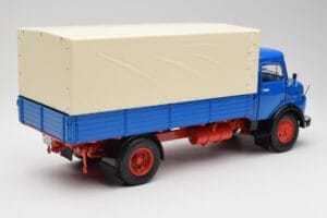 Mercedes L911 ブルー Schuco 1:18 450044800 メタル - 画像 3/8