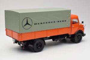 Mercedes L911 オレンジ Schuco 1:18 450044700 メタル - 画像 3/8
