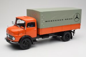 Mercedes L911 オレンジ Schuco 1:18 450044700 メタル