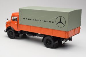 Mercedes L911 オレンジ Schuco 1:18 450044700 メタル - 画像 7/8