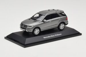 Mercedes M-Class W166 Palladium Silver Metallic Minichamps 1:43 B66960061 メタル - 画像 2/4