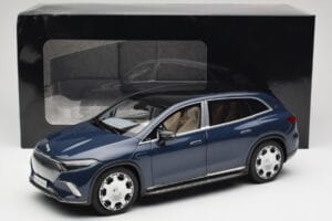 Mercedes Maybach EQS 680 V297 ダークブルー NZG 1:18 B66960593 メタル - 画像 8/8