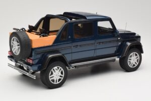 Mercedes Maybach G650 Landaulet ダークブルー GT Spirit 1:18 GT174 レジン - 画像 2/6