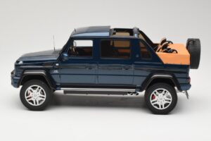 Mercedes Maybach G650 Landaulet ダークブルー GT Spirit 1:18 GT174 レジン - 画像 3/6