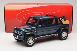Mercedes Maybach G650 Landaulet ダークブルー GT Spirit 1:18 GT174 レジン - 画像 6/6