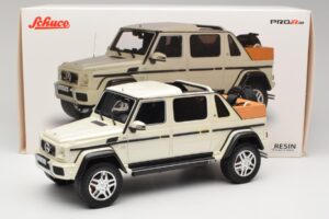Mercedes Maybach G650 Landaulet W463 ホワイト Schuco 1:18 450017800 メタル - 画像 6/6