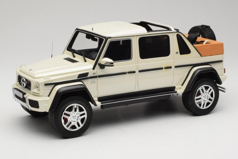 Mercedes Maybach G650 Landaulet W463 ホワイト Schuco 1:18 450017800 メタル
