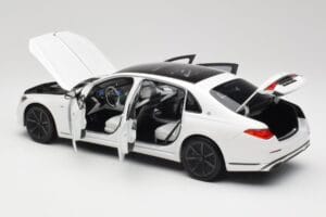 Mercedes Maybach S 680 X223 Diamond White Norev 1:18 B66960666 メタル - 画像 5/8