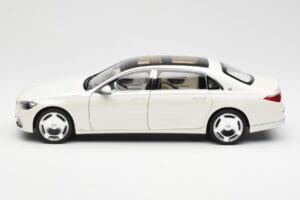 Mercedes Maybach S680 4Matic X223 ダイヤモンドホワイト Norev 1:18 183918 メタル - 画像 4/8