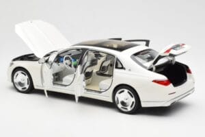 Mercedes Maybach S680 4Matic X223 ダイヤモンドホワイト Norev 1:18 183918 メタル - 画像 5/8