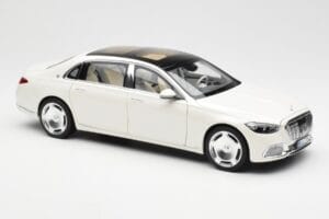 Mercedes Maybach S680 4Matic X223 ダイヤモンドホワイト Norev 1:18 183918 メタル - 画像 6/8