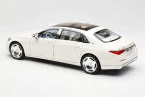 Mercedes Maybach S680 4Matic X223 ダイヤモンドホワイト Norev 1:18 183918 メタル - 画像 7/8