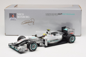 Mercedes MGP W01 #4 N. Rosberg Mercedes GP 2010 Minichamps 1:18 110100004 メタル - 画像 7/7