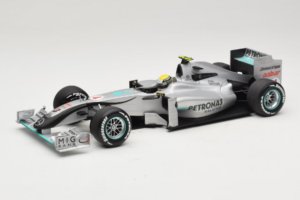 Mercedes MGP W01 #4 N. Rosberg Mercedes GP Showcar 2010 Minichamps 1:18 150100074 メタル