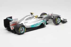 Mercedes MGP W02 #8 N. Rosberg Mercedes GP Showcar 2011 Minichamps 1:18 110110078 メタル - 画像 2/7