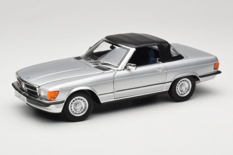 Mercedes R107 380 SL シルバー Norev 1:18 183725 メタル