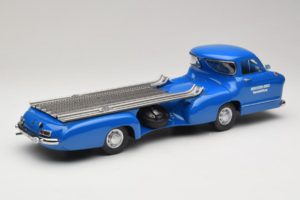 Mercedes Renntransporter Blaues Wunder iScale 1:18 118000000006-P1 メタル - 画像 2/6