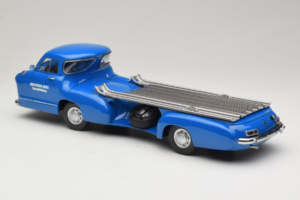 Mercedes Renntransporter Blaues Wunder iScale 1:18 118000000006-P1 メタル - 画像 5/6