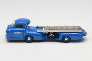Mercedes Renntransporter Blue Wonder CMC 1:43 M-036K メタル - 画像 4/8