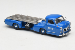 Mercedes Renntransporter Blue Wonder CMC 1:43 M-036K メタル - 画像 6/8