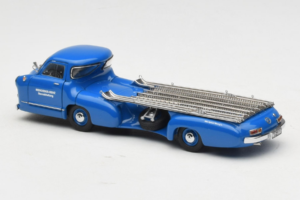 Mercedes Renntransporter Blue Wonder CMC 1:43 M-036K メタル - 画像 7/8