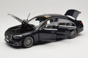 Mercedes S-Class W223 AMG Line Anthracite Blue Norev 1:18 183800 メタル - 画像 2/8