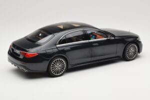 Mercedes S-Class W223 AMG Line Anthracite Blue Norev 1:18 183800 メタル - 画像 3/8