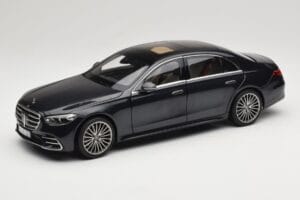 Mercedes S-Class W223 AMG Line Anthracite Blue Norev 1:18 183800 メタル