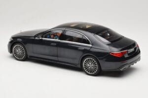 Mercedes S-Class W223 AMG Line Anthracite Blue Norev 1:18 183800 メタル - 画像 7/8