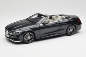 Mercedes S-Class カブリオレ A217 Magnetite ブラック メタリック Norev 1:18 B66960354 メタル