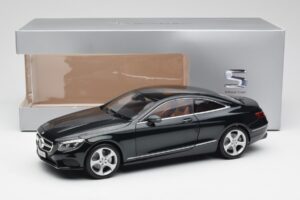 Mercedes S-Class Coupe C217 スマラグド グリーン Metallic Norev 1:18 B66961244 メタル - 画像 8/8