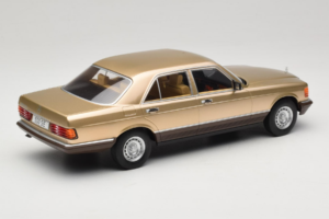Mercedes S-Class W126 Metallic Beige MCG 1:18 MCG18548 メタル - 画像 2/6