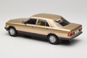Mercedes S-Class W126 Metallic Beige MCG 1:18 MCG18548 メタル - 画像 5/6