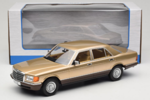 Mercedes S-Class W126 Metallic Beige MCG 1:18 MCG18548 メタル - 画像 6/6